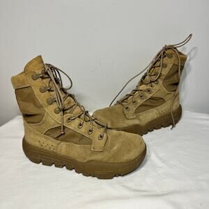 Rocky Boots Military Tan Suede Hiking Outdoors Tactical RKC042 Lightweight 5.5